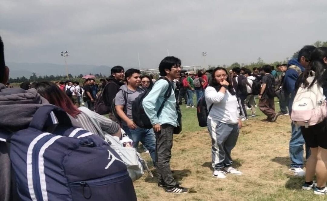 Desalojaron a los estudiantes / Foto Especial