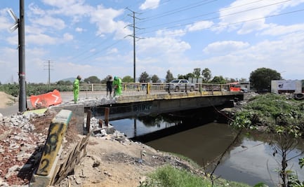 ¡Cierre total en el Puente San Lorenzo! Inicia reconstrucción entre Chimalhuacán y Neza