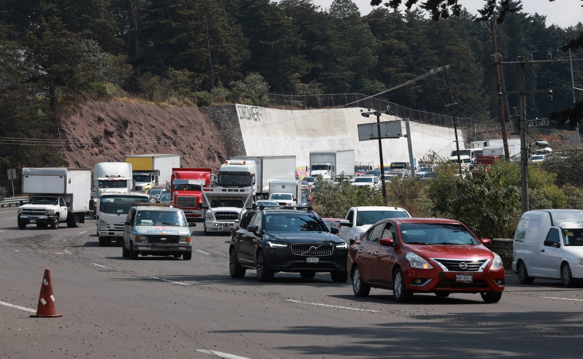 La carretera México-Toluca es una de las vías consideradas más mortales / Foto: Alejandro Vargas