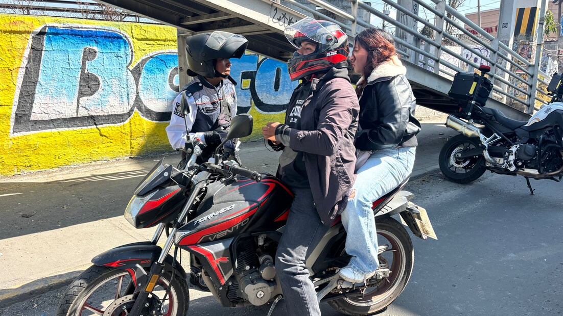 El objetivo del programa Moto Segura es prevenir accidentes, proteger la integridad de conductores y peatones, asegura la autoridad. Foto. Especial