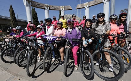 ¡Con falda o pantalón, respétame! Bicionarias toman Toluca contra el acoso vial