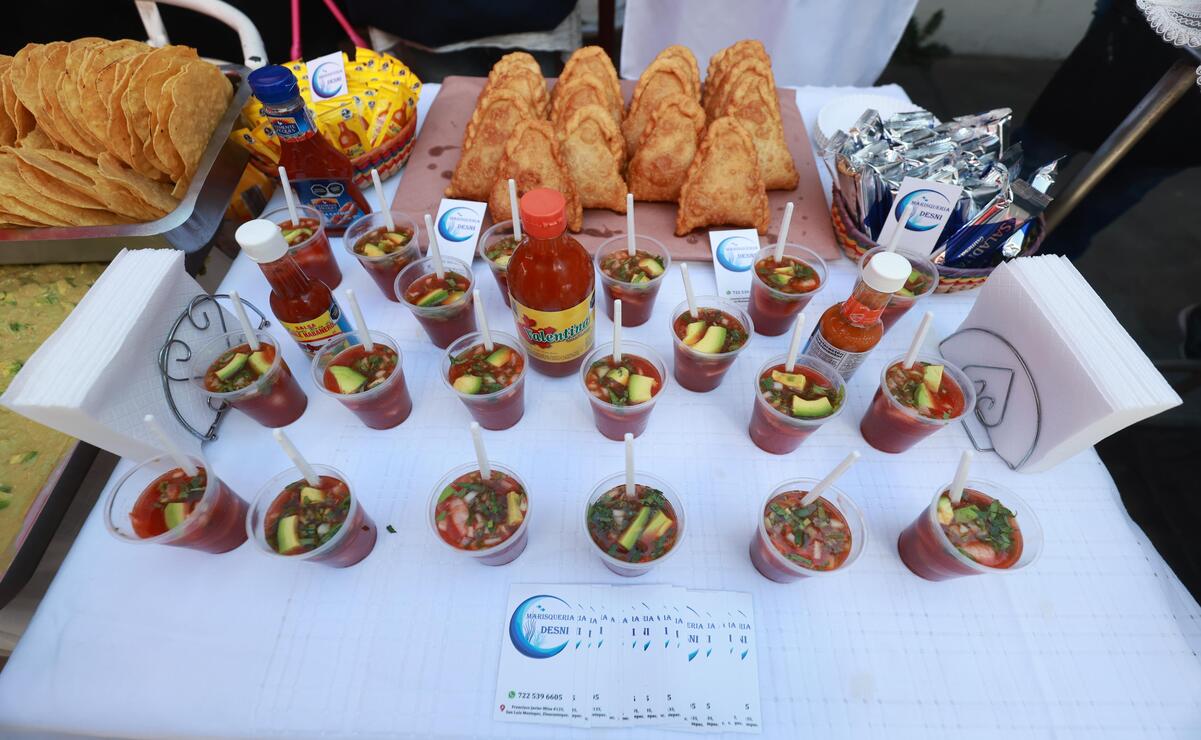La mojarra es uno de los principales productos del mar que se comercializan durante la cuaresma. Foto: Alejandro Vargas / El Universal Estado de México