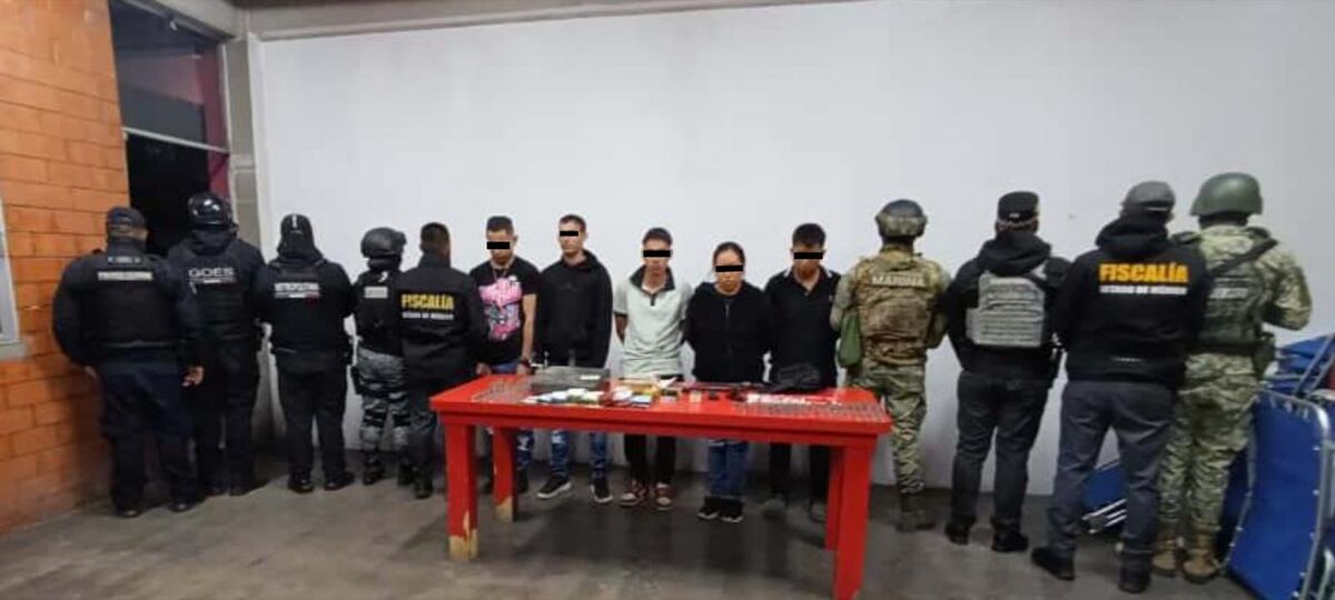 Detienen a otros cinco de "La Chokiza" en Ecatepec