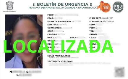 Tras días de búsqueda, hallan a Marisela "N" en Zumpango