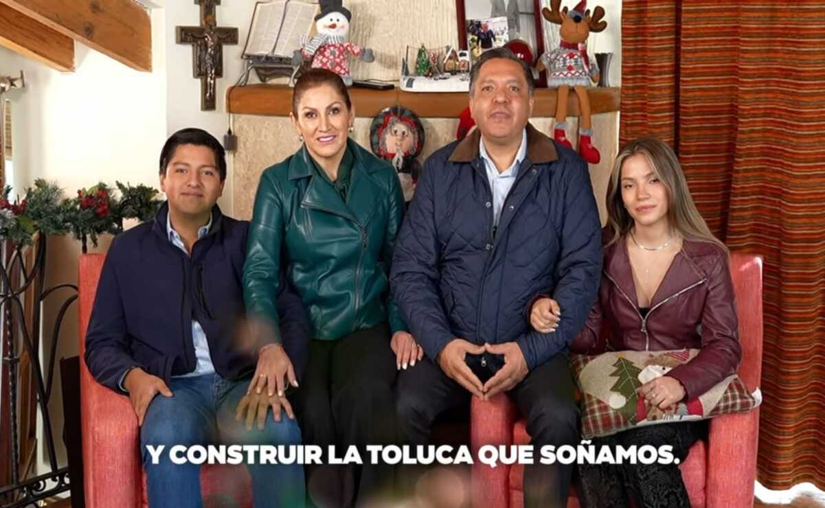 A través de redes sociales, Ricardo Moreno Bastida deseó un Feliz Año Nuevo a los toluqueños. Foto: Especial