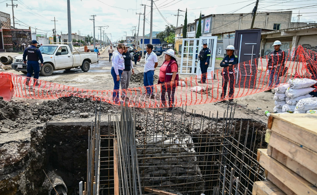 Chalco y otros 9 municipios se blindan contra las lluvias. Con $9 mil millones, el Plan Integral Zona Oriente pone en marcha el Colector Chalco y acciones vitales. Foto: Especial