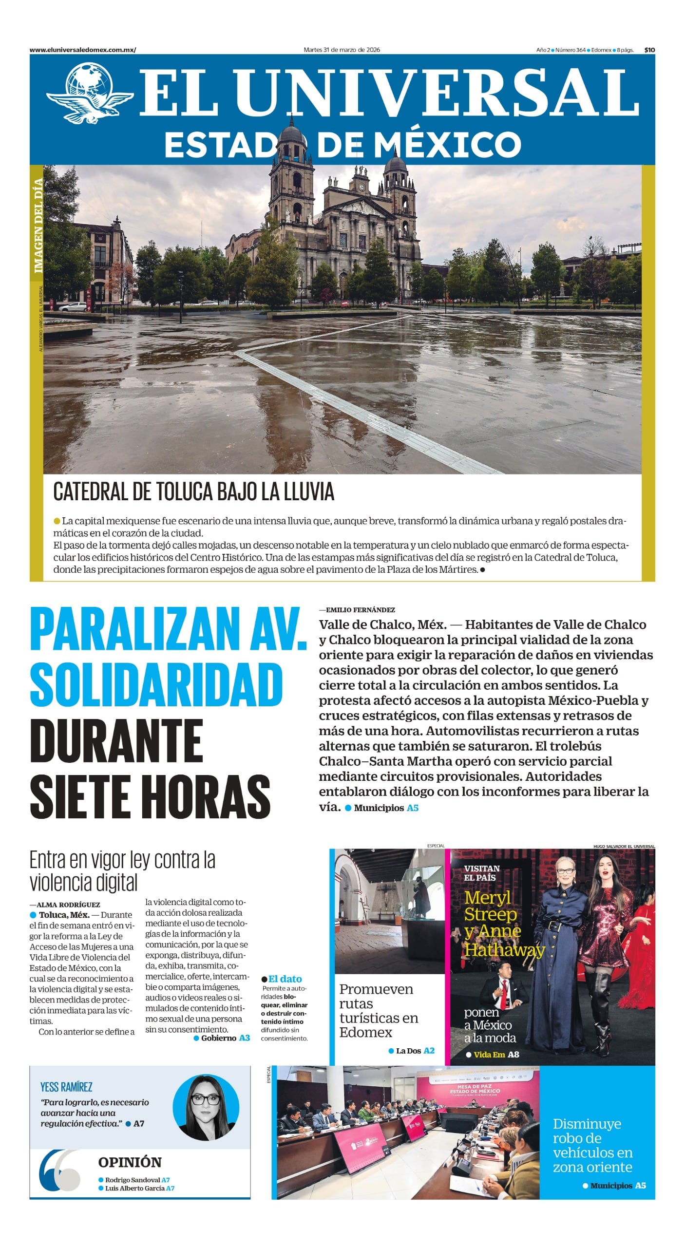 Portada 31 de marzo de 2026