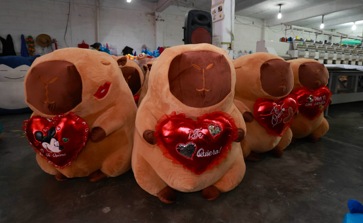 Capibaras, una opción para regalar este 14 de febrero