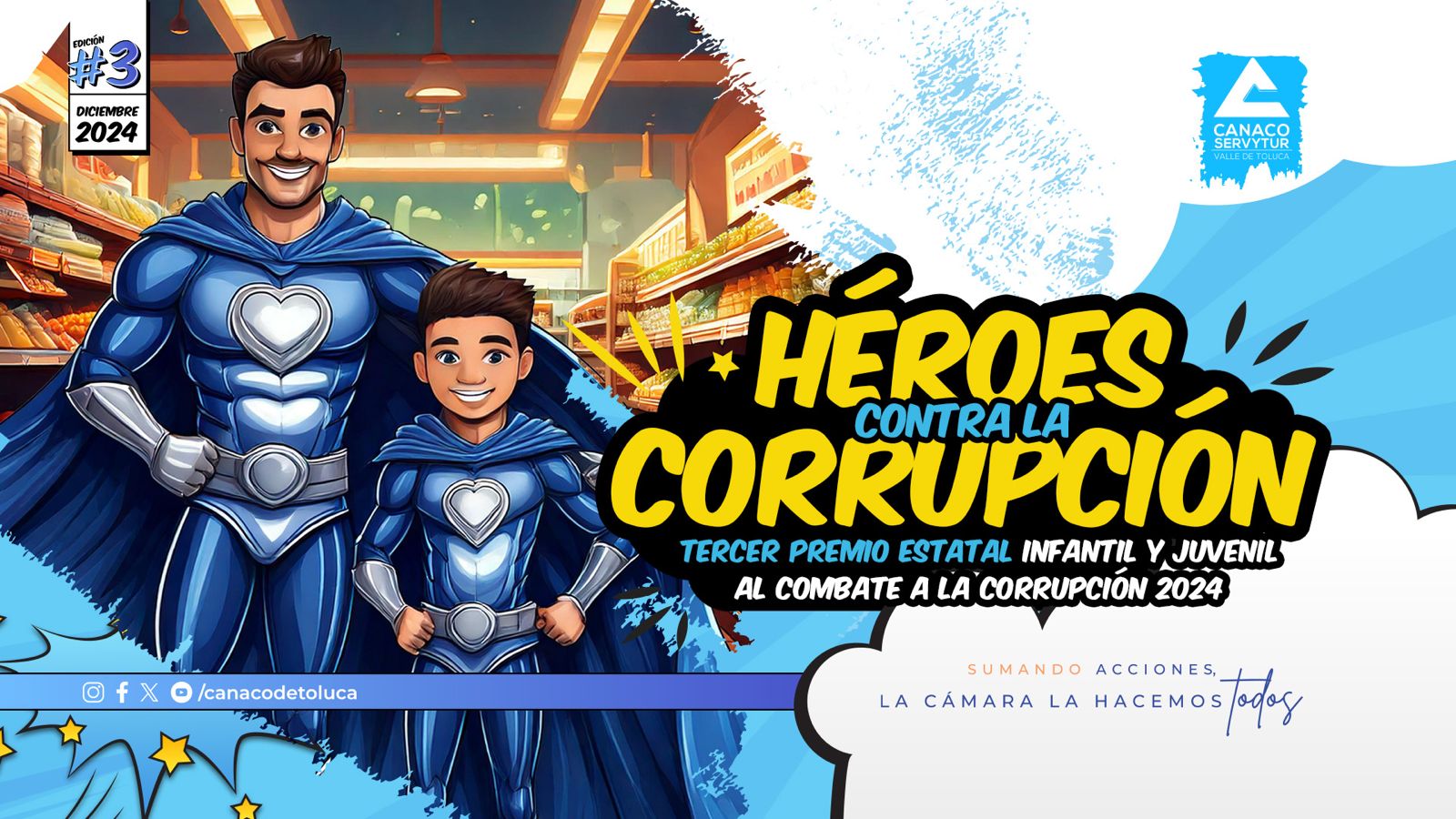 ¡Tu voz cuenta! Participa en la Tercera Edición del Concurso “Héroes Contra la Corrupción”