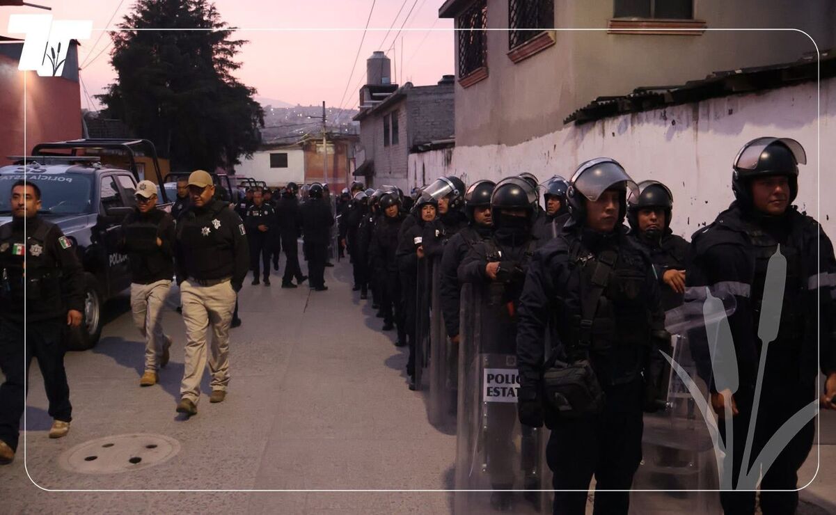 Ayuntamiento de Tultitlán recupera predio de preparatoria tras operativo policial
