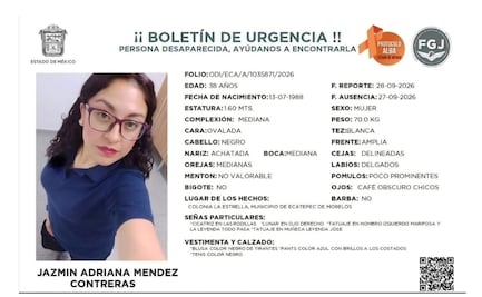 Hallan sin vida a Jazmín Adriana en Valle de Chalco tras cobrar dinero a su expareja; hay tres detenidos