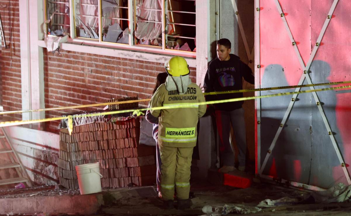 el 15 de este mes se registró una explosión de pirotecnia en un domicilio en el municipio de Chimalhuacán. Foto: Valente Rosas / EL UNIVERSAL