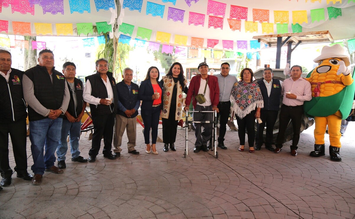 Nelly Carrasco Godínez, Secretaria de Cultura y Turismo del Edomex, destacó que esta feria “es un gran evento cultural que fortalece las tradiciones, la cultura, la historia de la entidad. Foto: Especial
