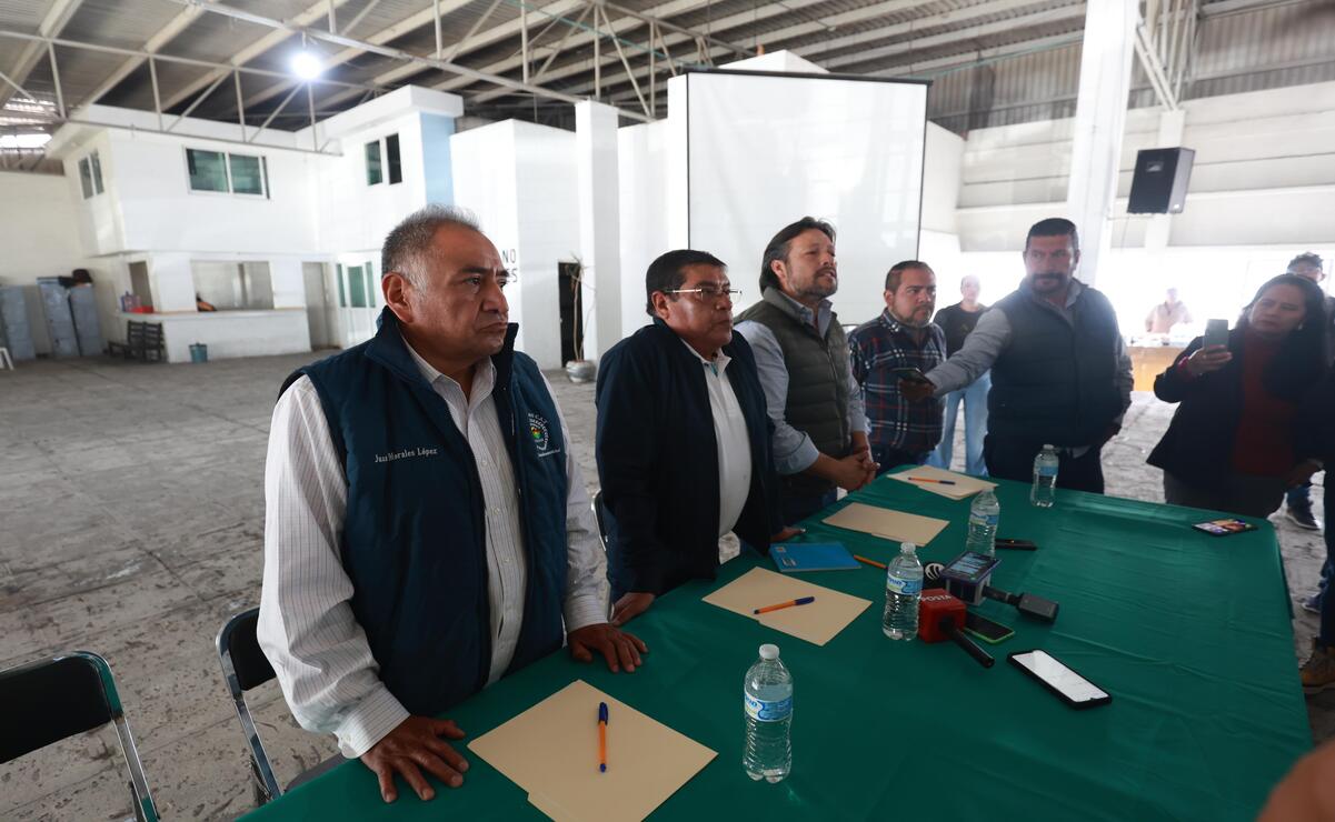 Jesús López García y Luis Alberto Bobadilla fueron detenidos por el delito de extorsión / Foto: Alejandro Vargas