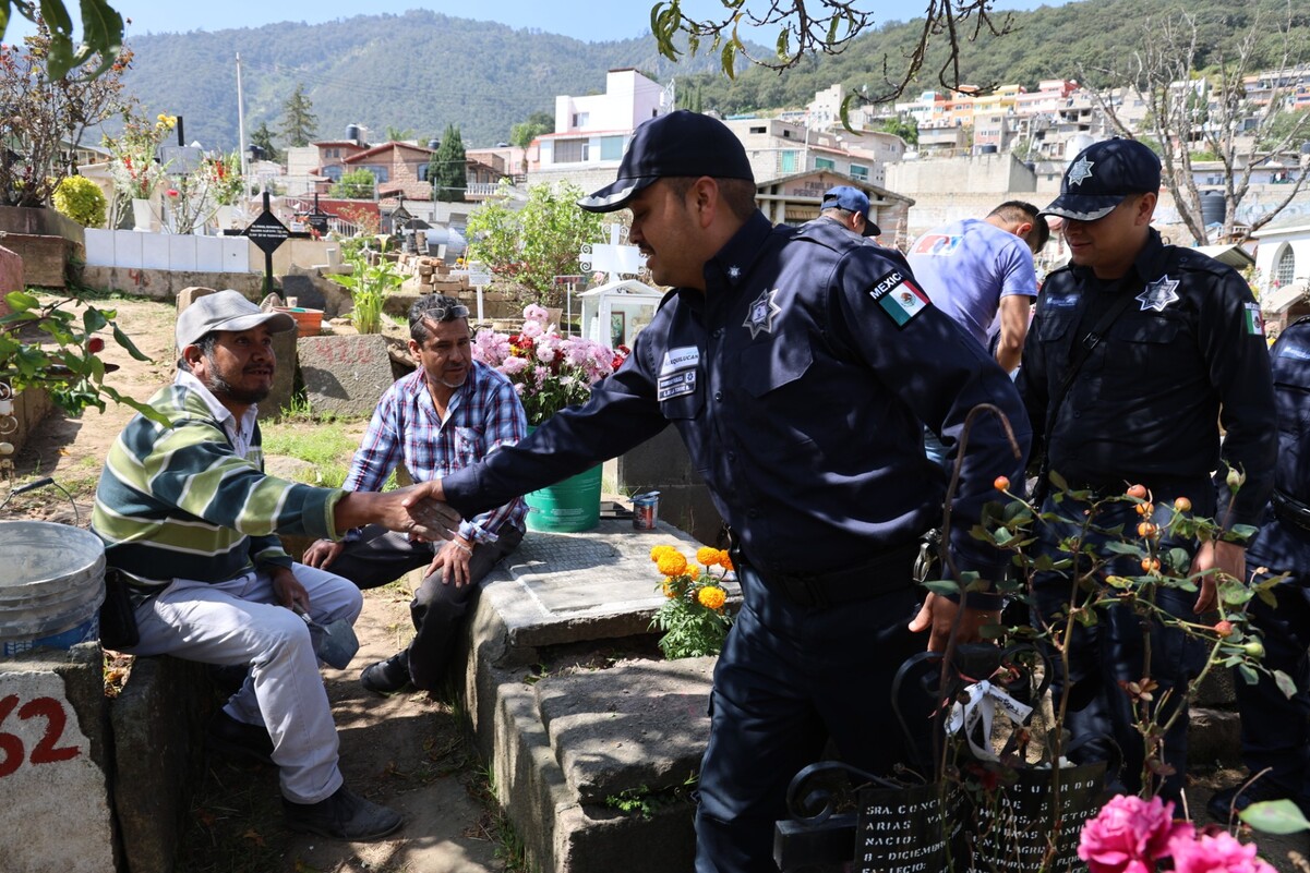 Concluye con saldo blanco el operativo "Santos Difuntos 2025" en Huixquilucan