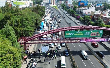 Concluye bloqueo en Periférico Norte: Se restablece la circulación en Naucalpan