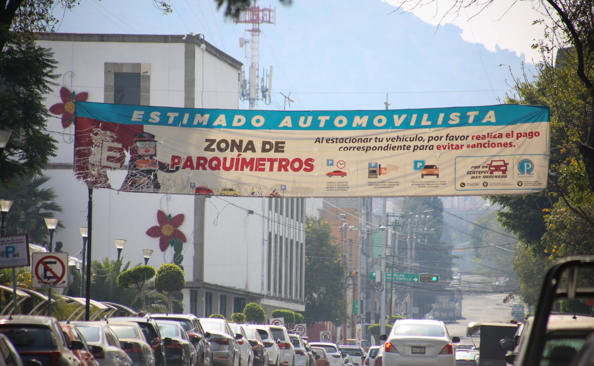 Con la suspensión de los parquímetros en Ecatepec, los ciudadanos ya no tendrán que preocuparse por buscar monedas. Foto: Luis Camacho