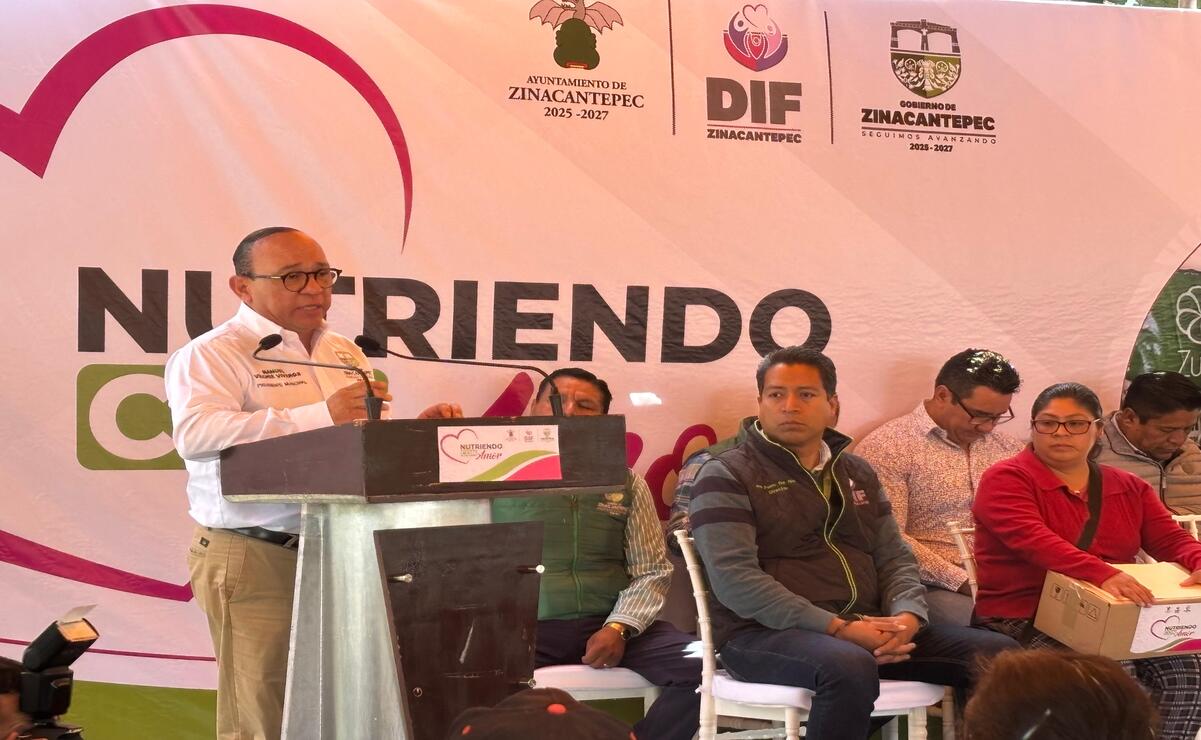 "Nutriendo con Amor": Zinacantepec invierte casi 7 millones de pesos en apoyo alimentario