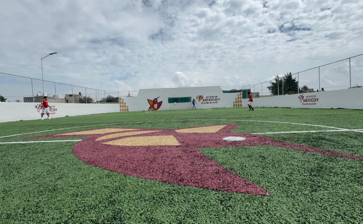 Con una inversión de 16.4 MDP, Delfina Gómez inaugura la primera etapa de la renovada Unidad Deportiva Chapultepec. Foto: Roberto Guerrero