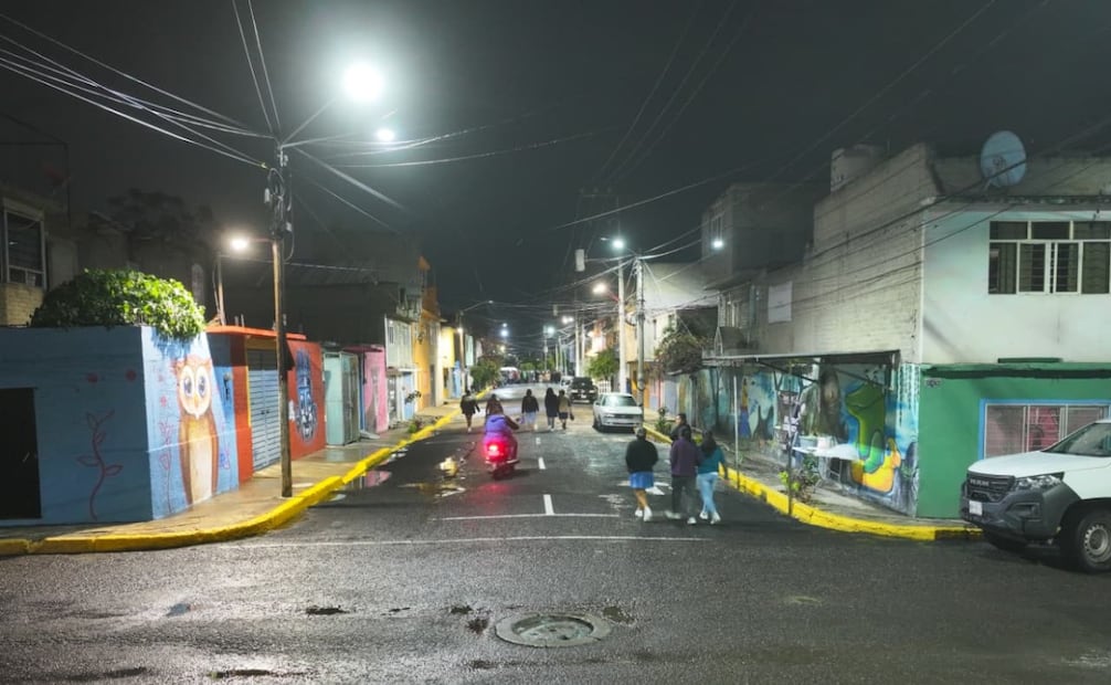 Vecinos de Nueva Aragón reconocieron las mejoras realizadas en la calle José María Morelos. Foto especial