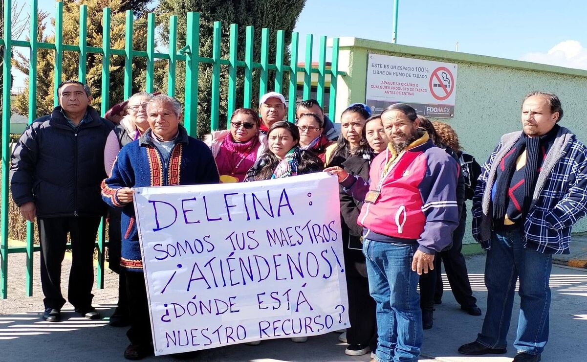 El movimiento de protesta ya ha paralizado las actividades en el Plantel 8 de Atlacomulco y otros municipios. Foto: Especial