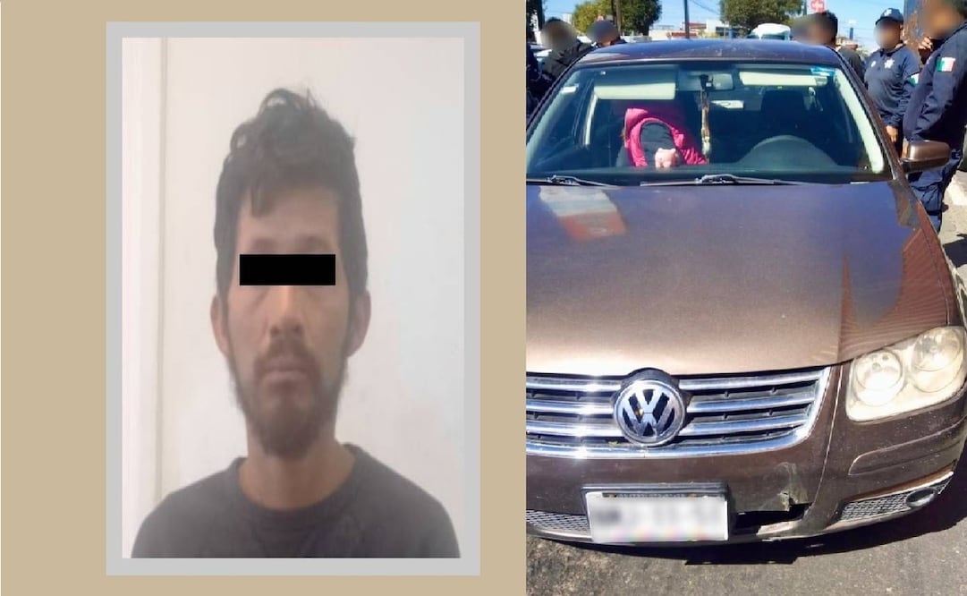 Elementos de la Secretaría de Seguridad del Estado de México (SSEM) lograron recuperar un vehículo con reporte de robo con violencia. Foto: Especial