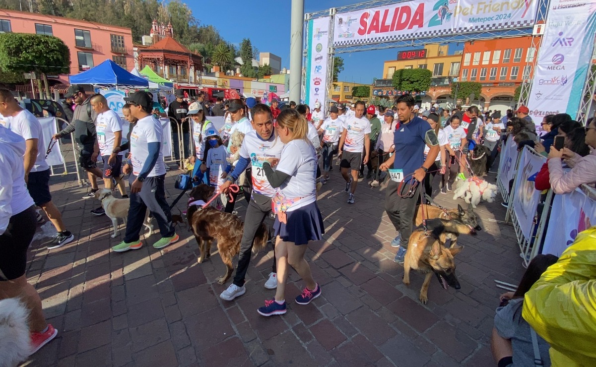 Corriendo por su salud: Metepec promueve el cuidado de las mascotas con la carrera Pet Friendly