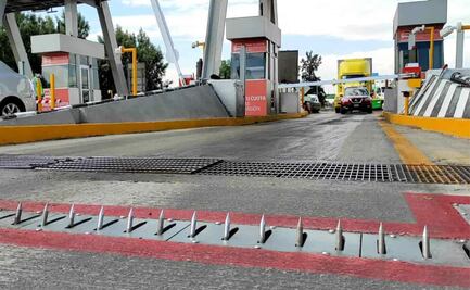 Ponchallantas en autopistas del Edomex
