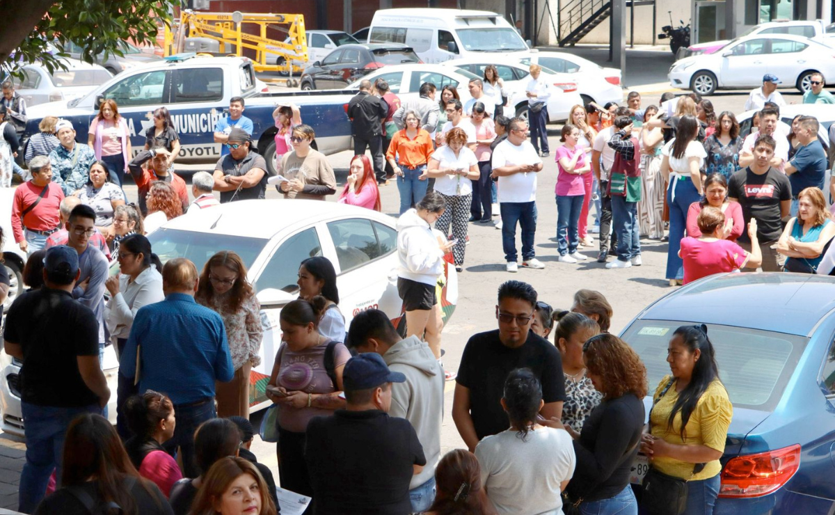 Simulacro en Edomex revela carencias; Los Reyes La Paz sin alertas sísmicas propias
