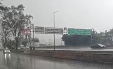 ¡Granizada en Izcalli y Tultitlán! El hielo y la lluvia paralizan la López Portillo y la México-Querétaro