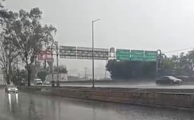 ¡Granizada en Izcalli y Tultitlán! El hielo y la lluvia paralizan la López Portillo y la México-Querétaro