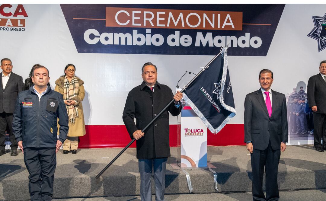 Ricardo Moreno Bastida, al frente de la Policía Municipal de Toluca: compromiso de seguridad y servicio Foto: Especial