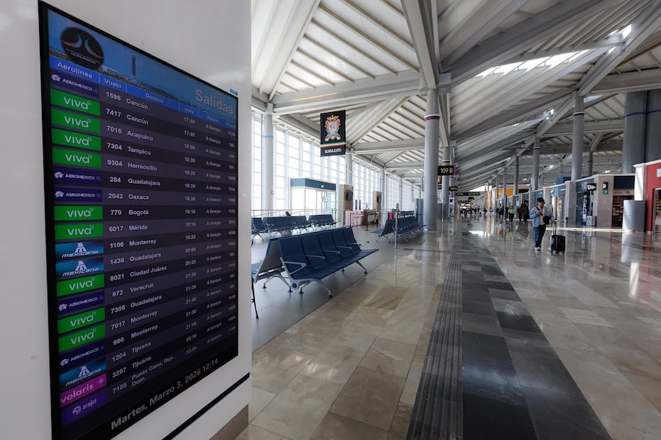 De momento, la infraestructura de áreas de pasajeros no requiere ampliación, aunque se ha expandido la zona de carga. Foto. Osmar Alvarado