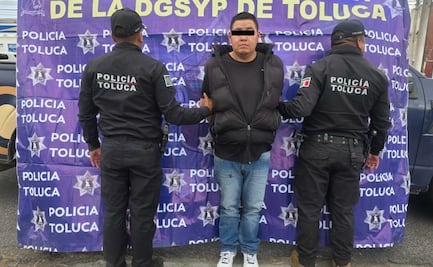 Atrapan a presunto narcomenudista de la Central de Abasto de Toluca