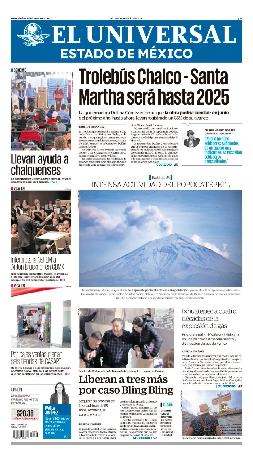 Portada Edomex 19 de noviembre