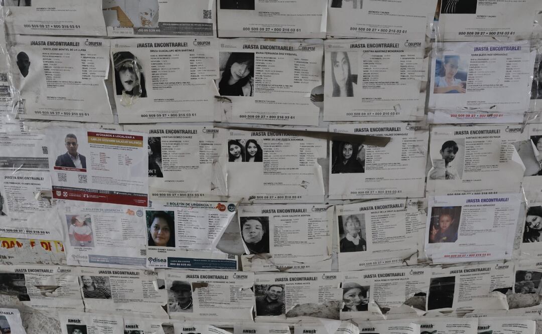 Mientras los homicidios dolosos bajaron un 12.8%, las desapariciones se dispararon un 29% en el Estado de México durante el 2024 Foto: Jorge Alvarado