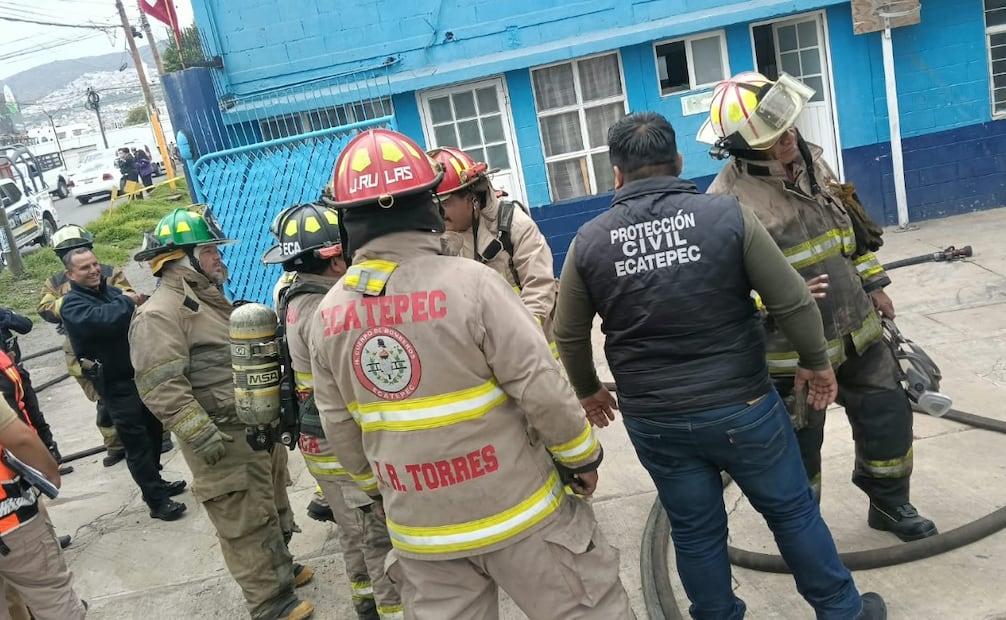 La rápida intervención evitó intoxicaciones y salvaguardó la integridad de las familias que habitan en la zona de Santa María Tulpetlac. Foto Especial