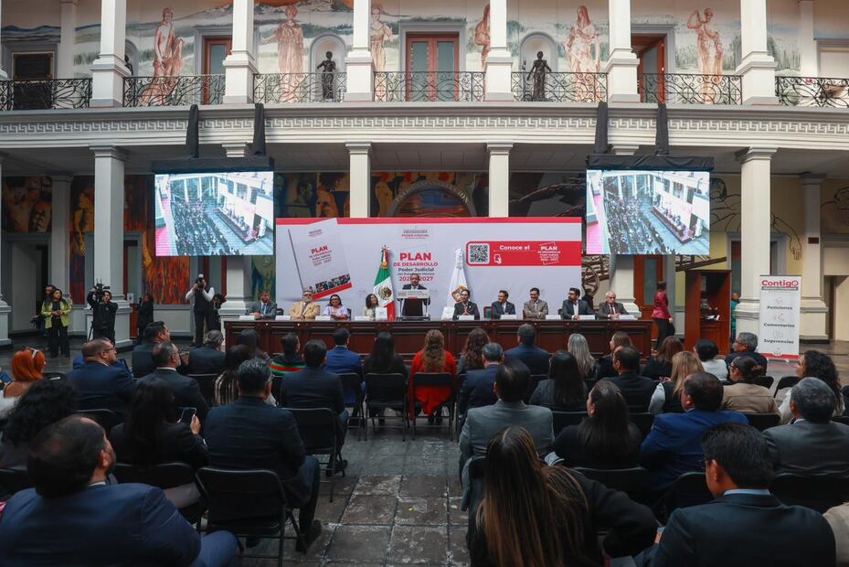 Para su construcción participaron más de 3 mil personas en 10 mesas temáticas. Foto: Alejandro Vargas/ El Universal