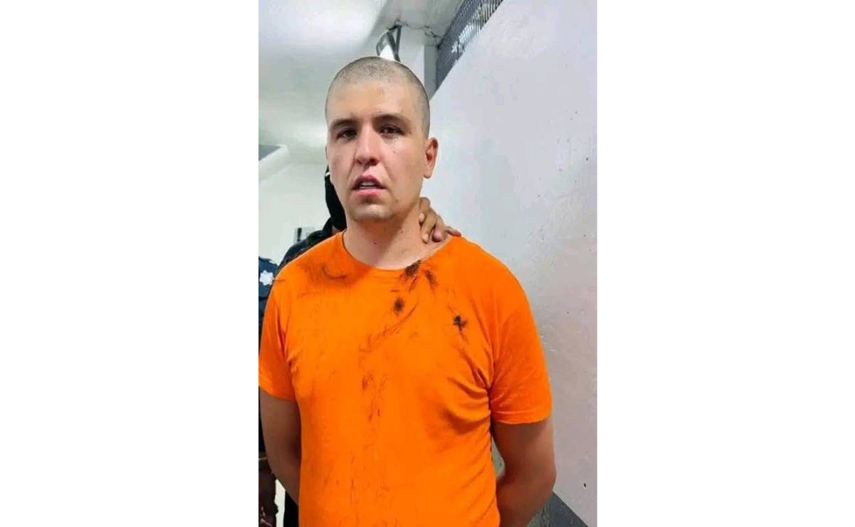 Familiares negaron que las fotos del influencer rapado y encadenado hayan sido tomadas en el penal de Texcoco, como se había especulado. Foto: Especial