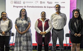 Capacitan a personal de organismos de agua de 16 municipios del Edomex