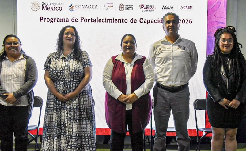Capacitan a personal de organismos de agua de 16 municipios del Edomex