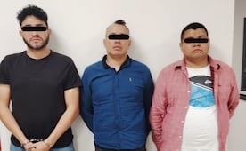 Detienen a tres presuntos integrantes de banda dedicada al robo a cuentahabientes en Ciudad Satélite
