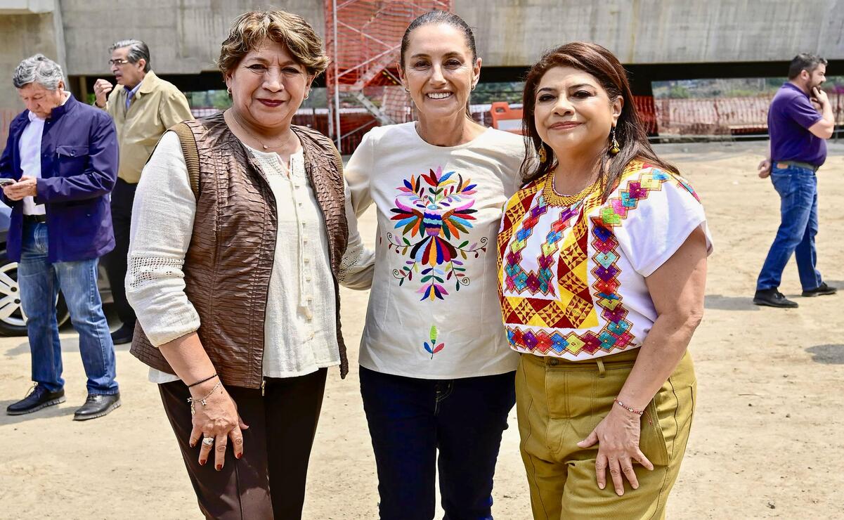 La gobernadora Delfina Gómez dio a conocer la jornada de trabajo / Foto: Especial