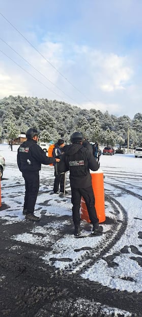 Los efectivos estatales mantienen presencia constante en Paso de Cortés. Foto. Especial