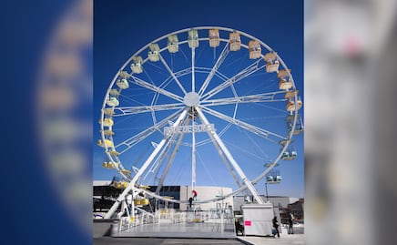 ¡Increíble! Inauguran rueda de la fortuna en centro comercial del Edomex
