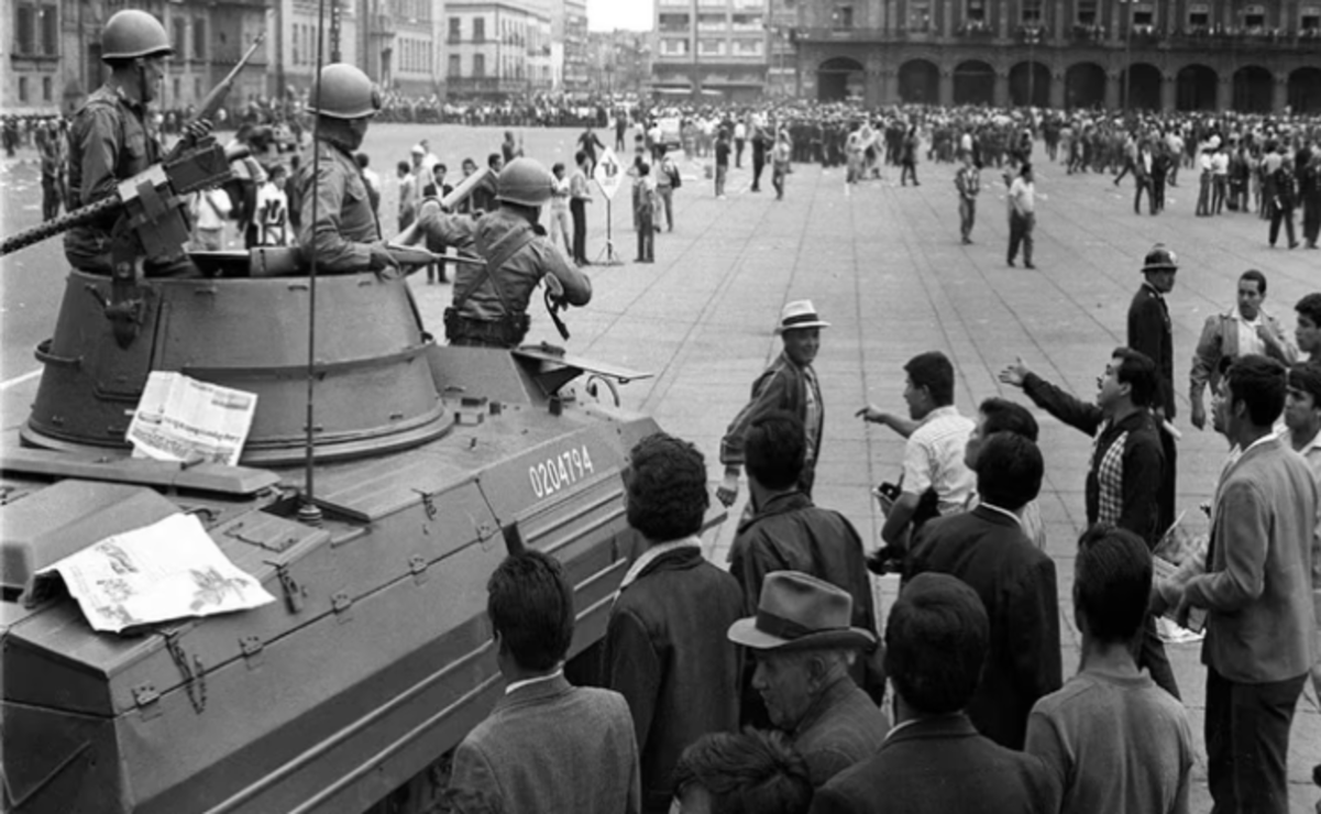 El 2 de octubre se conmemora la Matanza de Tlatelolco en 1968. Foto: Especial.
