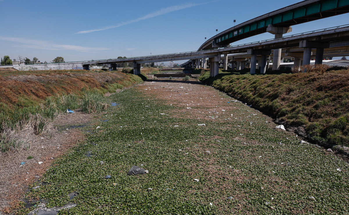 Con las recientes lluvias registradas en territorio mexiquense algunos cauces han incrementado su nivel, tal es el caso del Río Lerma. Foto: Arturo Hernández / El Universal Estado de México