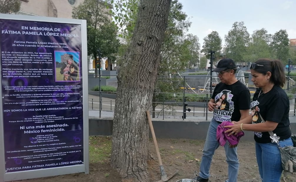 Los memoriales instalados en el corazón de Toluca buscan recordar a la ciudadanía y al gobierno que la impunidad y la violencia de género siguen vigentes. Foto Alma Rodríguez / El Universal