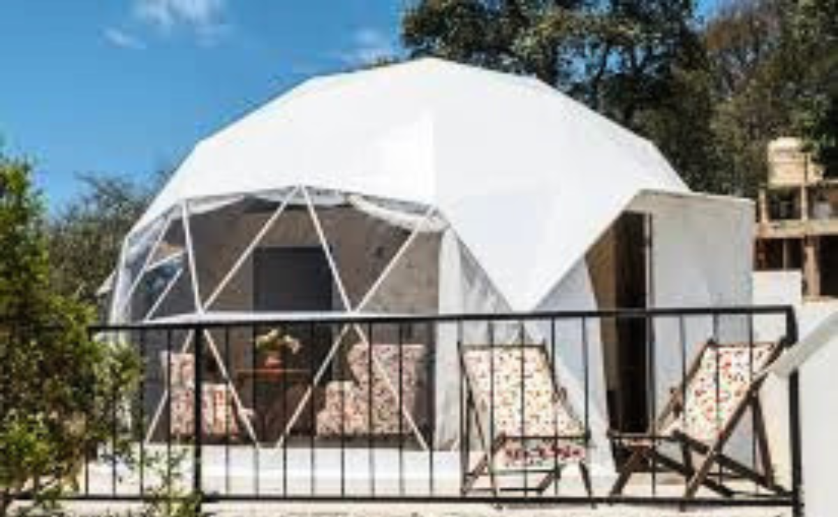 Disfruta de una experiencia de glamping de lujo en Luz de Luna Glamping, Mineral del Monte. Foto: Especial