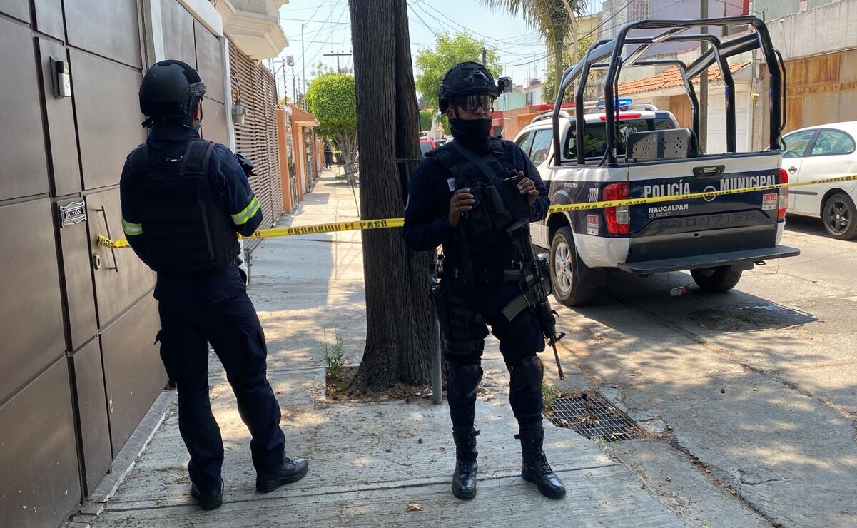 Registran una balacera y persecución en Naucalpan, con un saldo de un muerto y un herido. Foto: Valente Rosas.